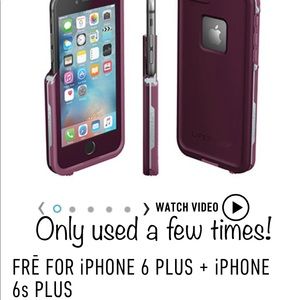 Lifeproof FRE case for IPhone 6s Plus and 6 Plus